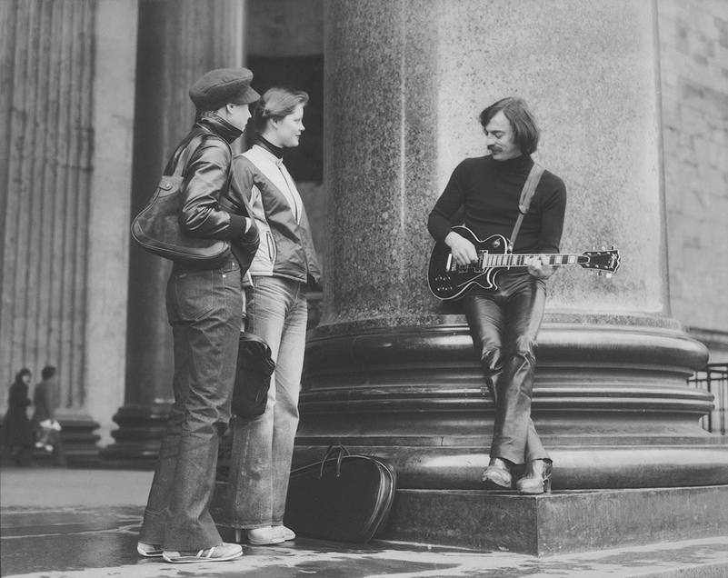 Meeting Near St. Isaak's Cathedral